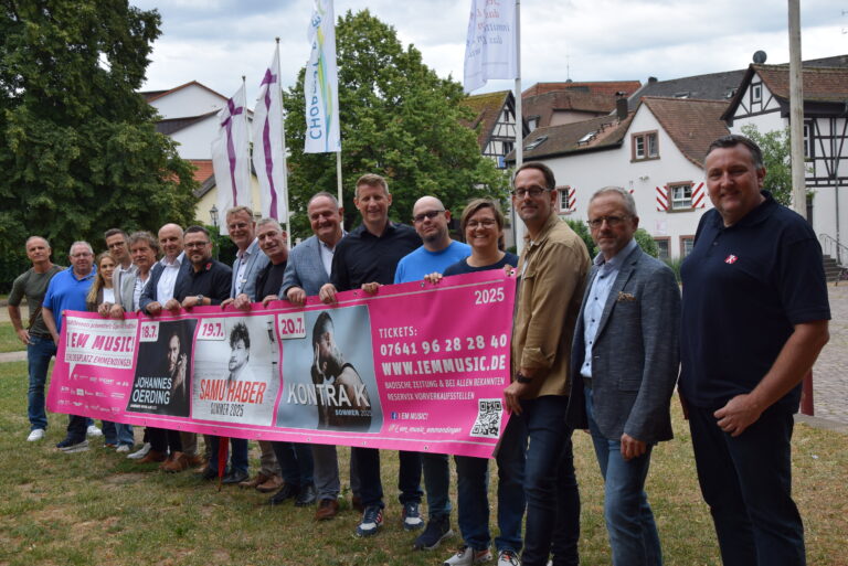 Countdown für das „I EM Music!“ läuft