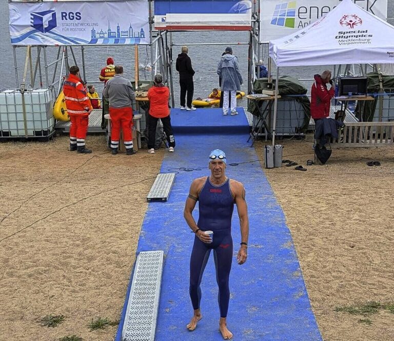 Deutscher Mastersmeistertitel:  Lars Kellermann vom SG Badenweiler-Neuenburg war erfolgreich bei den Deutschen Freiwassermeisterschaften