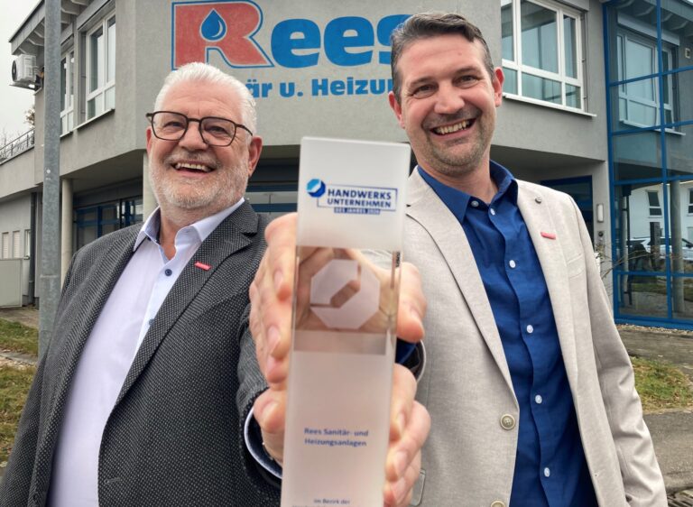 Rees Sanitär und Baublechnerei Dörr sind „Handwerksunternehmen des Jahres 2026“