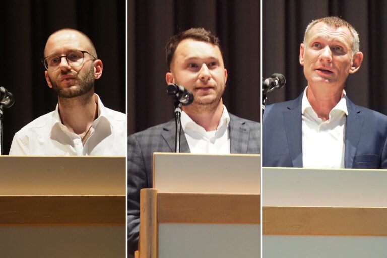 Wachter, Maul oder Klomfaß? Malterdingens Bürgermeister-Kandidaten stellten sich den Fragen der Einwohner