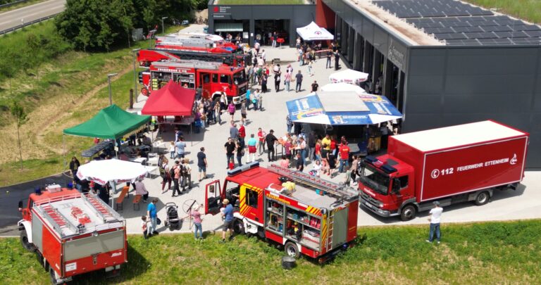 Großes Lob für die Feuerwehr von allen Seiten