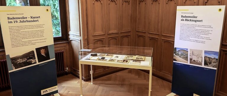 Ausstellung zum 200. Geburtstag von Großherzog Friedrich I. von Baden in Badenweiler