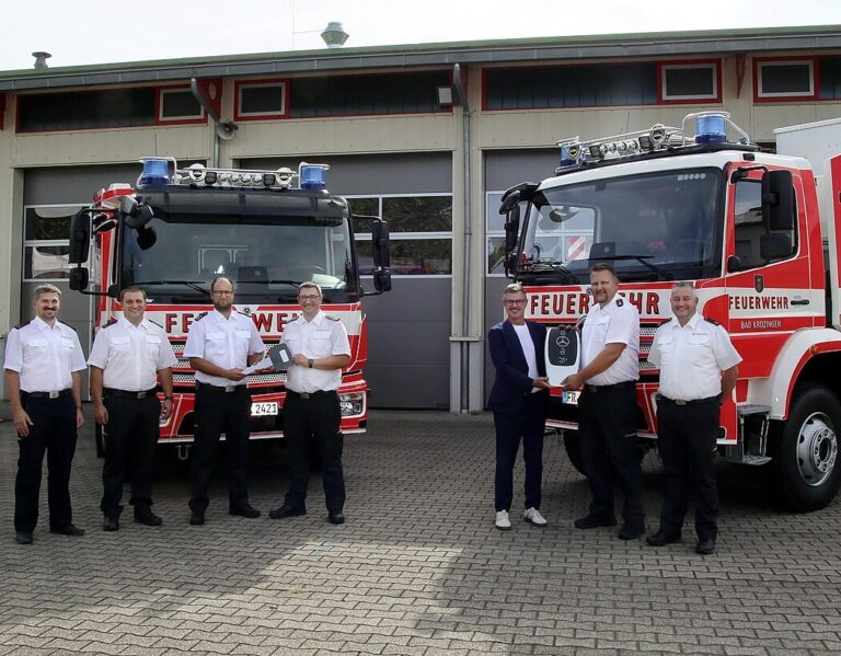 Neue Fahrzeuge der Feuerwehr Bad Krozingen