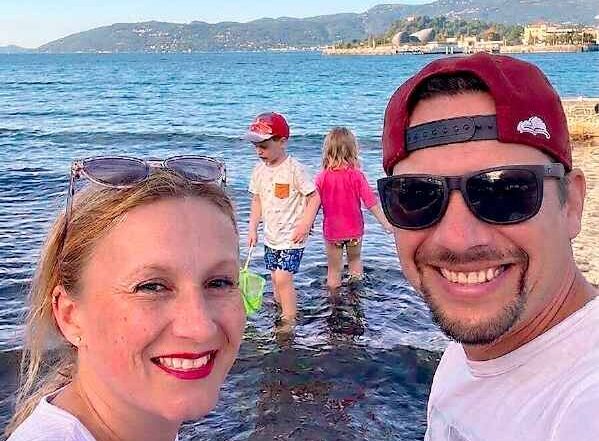 Familie aus der Urlaubs-Umfrage zu den Sommerferien im Rebland